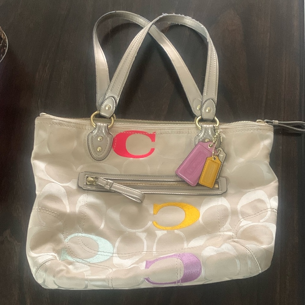 Coach purse, used